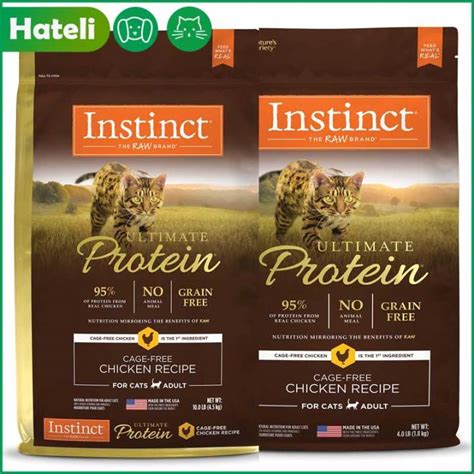 Instinct Pet Cat Dry Food 95% Meat Content Ultimate Protein Grain Free ...