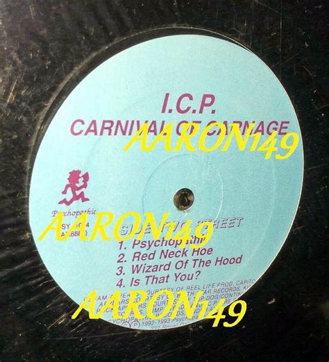 popsike.com - *sealed* ICP Carnival of Carnage vinyl lp record icp twiztid insane clown posse ...