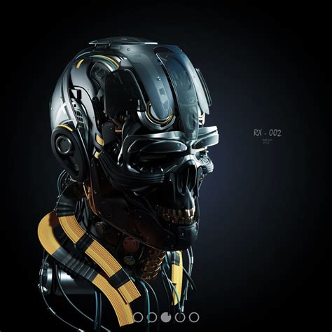 Sci Fi - Character Robot- Head 3D - TurboSquid 1740365