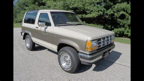 1989 Ford Bronco II XLT 4X4 - YouTube