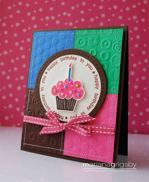 A Card for Embellish Birthdays Color Challenge | Mariana's Blog