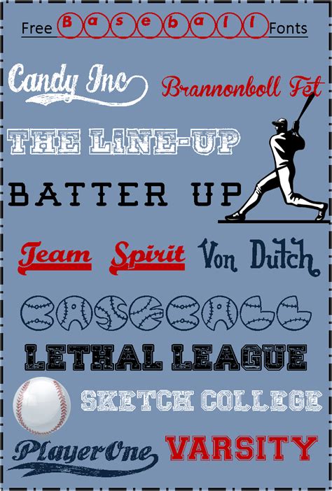 Blogging Basics: Free Baseball Fonts | Baseball font, Silhouette fonts ...