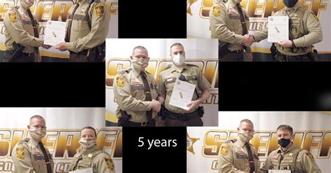 Twelve Goodhue County Sheriff's Office staff honored for years of service | News | southernminn.com