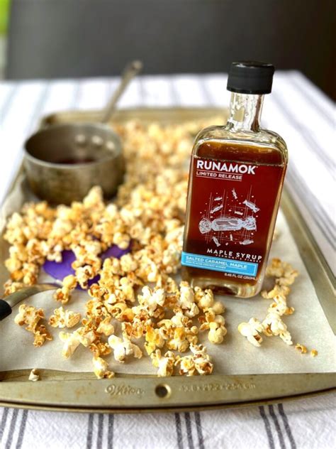 Salted Caramel Infused Maple Syrup - Runamok