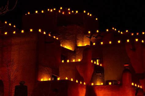 #SantaFe Luminarias, Adobe Architecture,... Come to Santa Fe NM goto ...