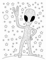 Alien Coloring Pages  Fun And Creative Designs For Kids sketch template
