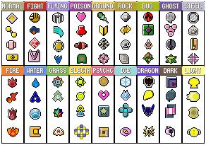 Pokemon Badges by turmamint55 on DeviantArt