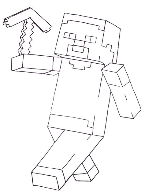 Minecraft Coloring Pages For Kids - Coloring Home