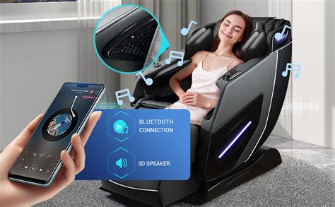 HOMASA 4D Massage Chair Zero Gravity Full Body Shiatsu Electric ...