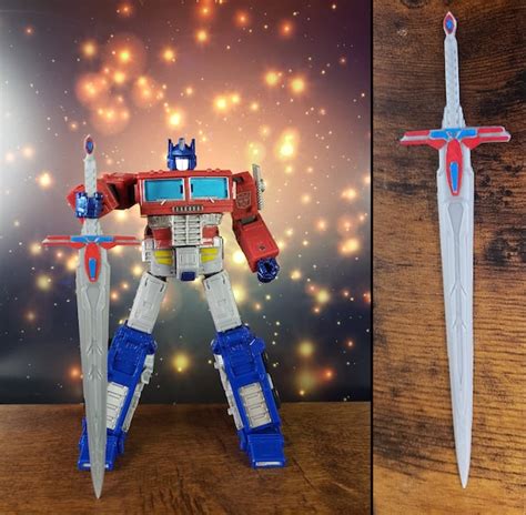 Optimus Prime Upgrade Kit Sword Transformers Kingdom Earthrise - Etsy