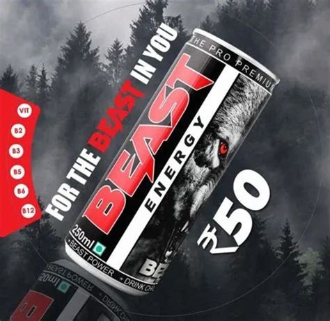 beast original Energy Drink, Packaging Size: 250 ml, Packaging Type: 4 Pack Of Six=24 at Rs 600 ...