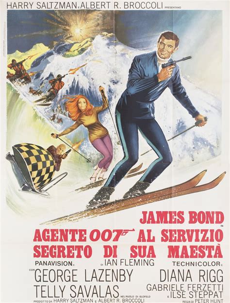 On Her Majesty's Secret Service R1970s Italian Due Fogli Poster - Posteritati Movie Poster Gallery