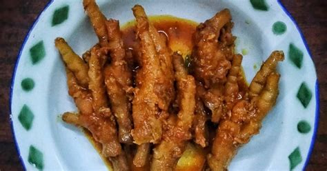 Resep Ceker ayam bumbu kecap ala angkringan oleh Berlian Soewandono - Cookpad