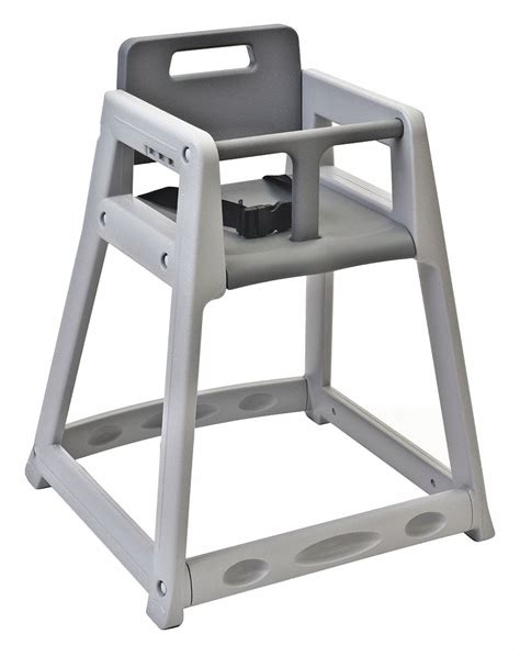 KOALA KARE PRODUCTS, Plastic, Gray, High Chair - 12Y379|KB950-01-KD - Grainger