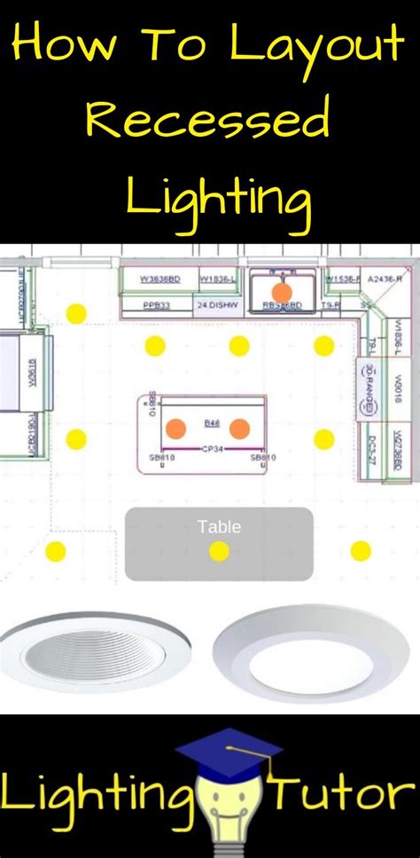 How to Layout Recessed Lighting | Recessed lighting fixtures, Recessed ...