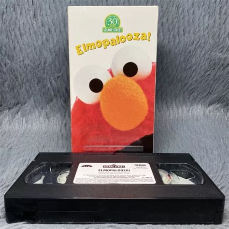 ELMOPALOOZA VHS 1998 Tape Sesame Street Celebration of 30 Years Elmo Movie Film $18.07 - PicClick CA