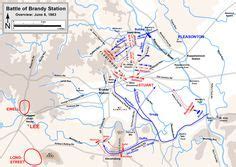 Battle of Brandy Station, June 9, 1863 | Civil War | American civil war, War, Gettysburg map