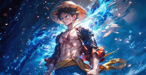 2174x1120 Resolution Luffy 4K AI Art One Piece 2174x1120 Resolution Wallpaper - Wallpapers Den