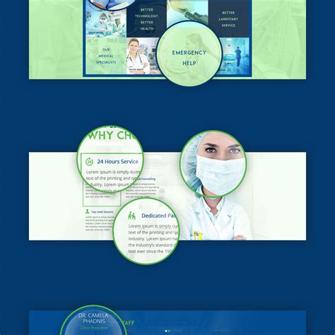 MEDICAL - WEB DESIGN CONCEPT THEME on Behance