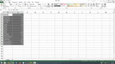 Creating a Time Series Plot in Excel - YouTube