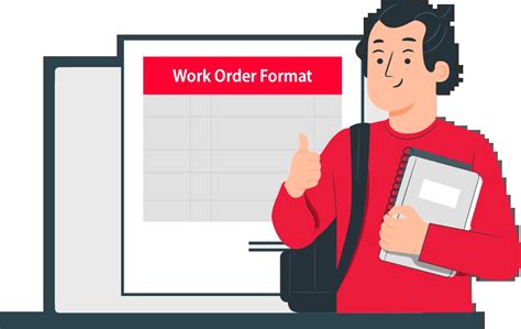 Work Order Format : Excel, PDF, Word - Free Download