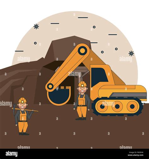 Industrial Workers Cartoon High Resolution Stock Photography and Images - Alamy