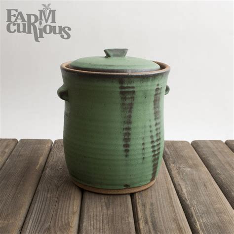 Premium Handmade Fermentation Crock – FARMcurious