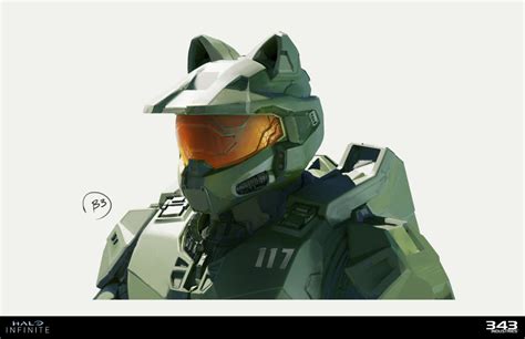 ArtStation - Halo Infinite - Cat Ears - Purrfect Audio | Halo game ...