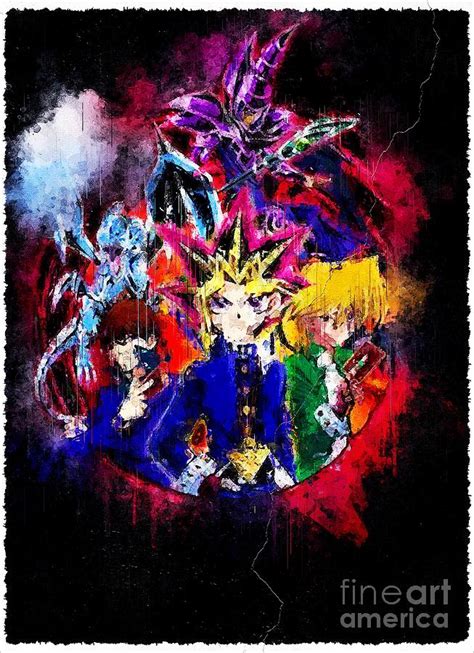 Anime Yugioh Duel Monsters Digital Art by Tanya Prosacco - Fine Art America