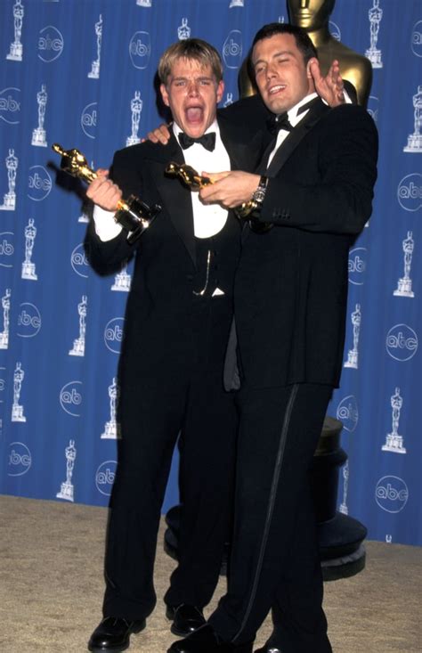 Matt Damon and Ben Affleck, 1998 | Pictures From the Oscar Press Room ...