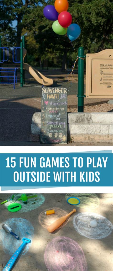 10 Fun Games to Play Outside - C.R.A.F.T.