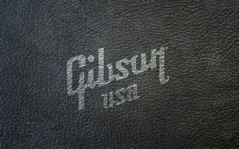 Gibson Logo Wallpaper - WallpaperSafari