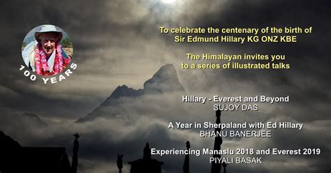 Trekking and Photography in the Himalaya: Sir Edmund Hillary ...