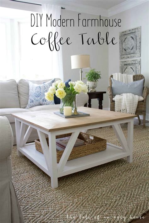 Contemporary DIY Coffee Tables