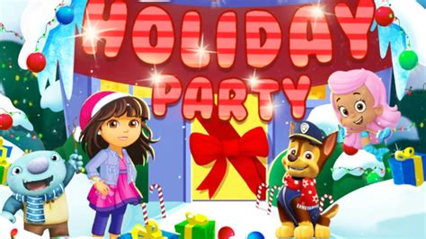 Nick Jr. Holiday Party Game - YouTube