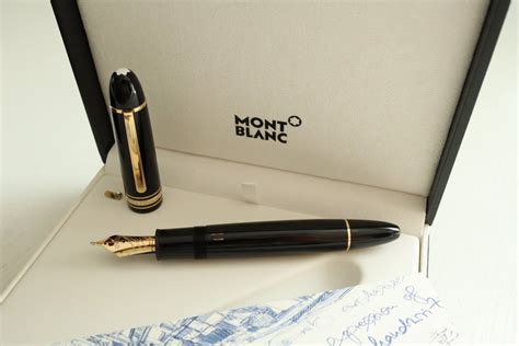 Video-Review: Montblanc 149 Calligraphy Curved Nib (Special Edition) - Scrively - note taking ...