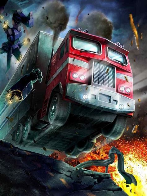 Autobots Leader Optimus Prime Artwork From Transformers Legends Game ...