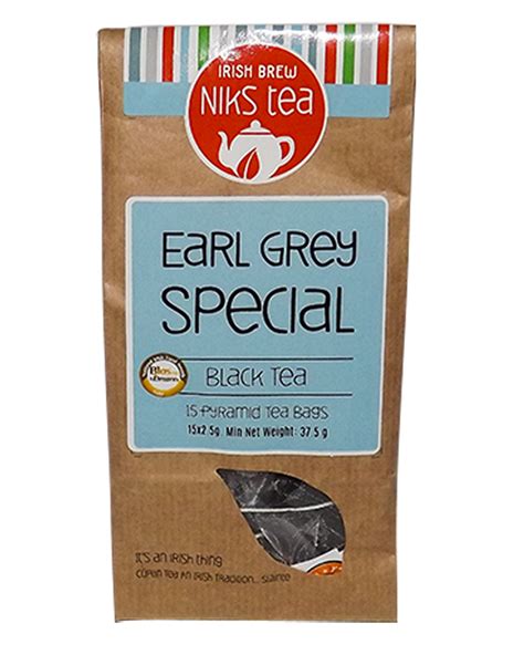 Earl Grey Special Tea Bags - Niks Tea