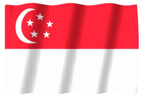 Singapore Flag Wave - Free GIF on Pixabay