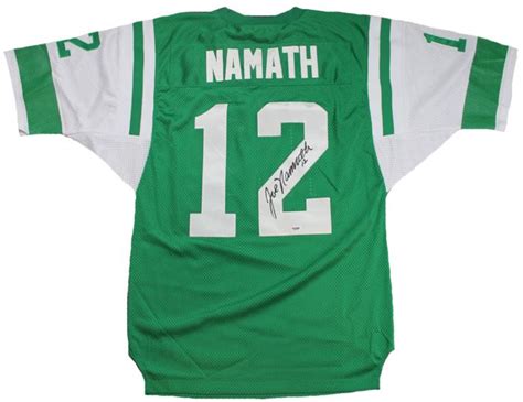 Joe Namath Signed Jersey - Autographed, Authentic NFL Jerseys