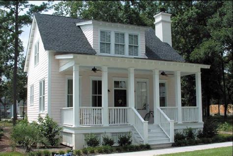 Southern-Style Country Cottage House w/ Sun Room (HQ Plans) - Metal ...