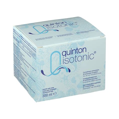 Quinton Isotonic 30 ampollas bebibles x 10ml | PromoFarma