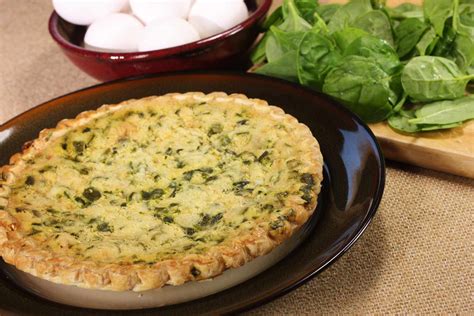 Spinach Pie With Cheese and Eggs Recipe