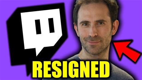 Twitch's CEO Just Resigned... - YouTube