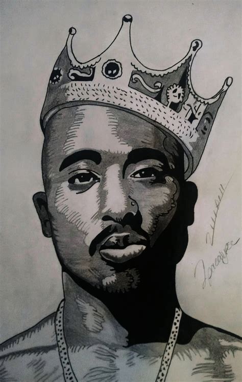 Tupac Drawing at GetDrawings | Free download