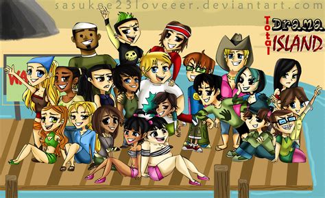 Total Drama Island by sasukee23loveeer on DeviantArt