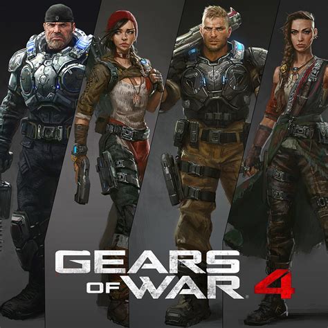 Gears Of War Characters