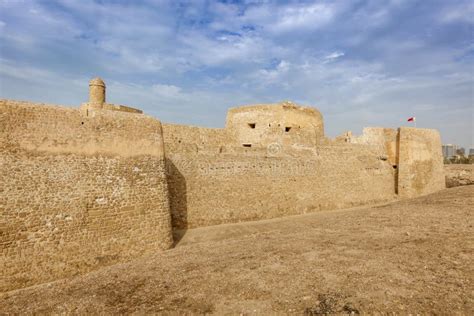 Bahrain Fort stock image. Image of castle, asia, landmark - 144116579