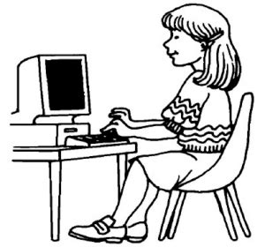 Computer black and white computer clipart images black and white ...