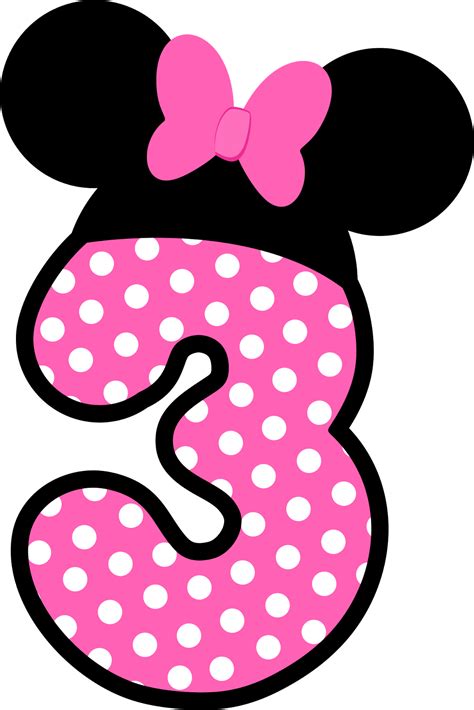 Download High Quality Minnie Mouse Clipart Number 3 Transparent Png CDD | Minnie mouse birthday ...